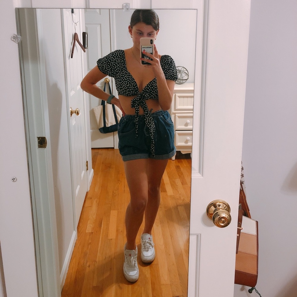 Urban Outfitters Oversized Denim Shorts